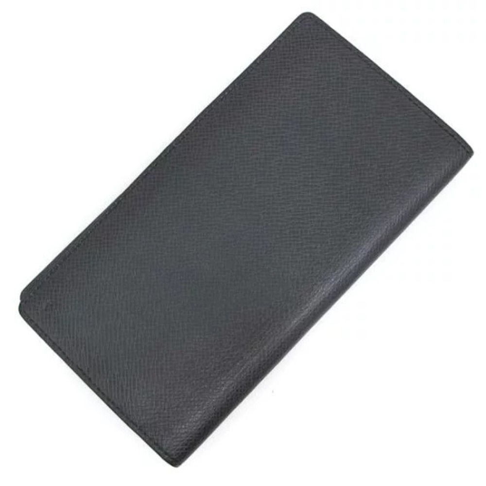 Louis Vuitton Portefeuille Long Wallet Taiga Black